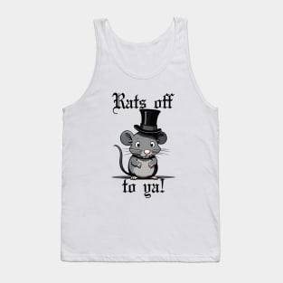 Rats off to ya! - White BG Tank Top